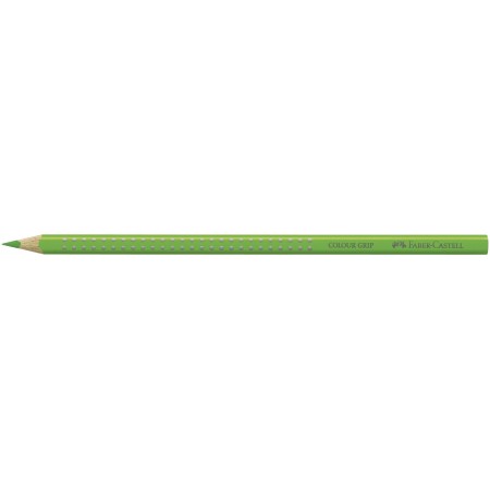 Creion colorat grip 2001 verde iarba faber-castell