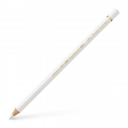Creion colorat polychromos alb faber-castell