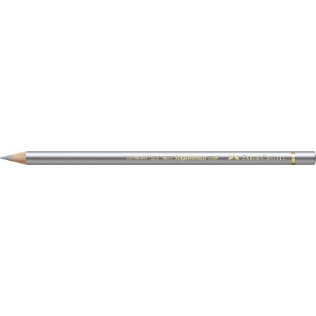 Creion colorat polychromos argintiu faber-castell