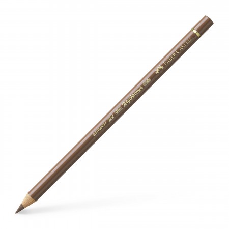 Creion colorat polychromos maro faber-castell