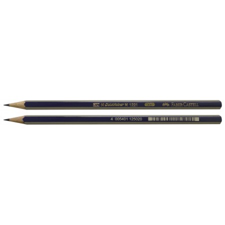 Creion grafit 2b fara guma goldfaber 1221 faber-castell Creion grafit 2b fara guma goldfaber 1221 faber-castell