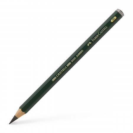 Creion grafit 6b castell jumbo faber-castell