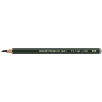 Creion grafit 8b castell jumbo faber-castell Creion grafit 8b castell jumbo faber-castell