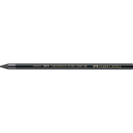 Creion grafit fara lemn 9b pitt monochrome faber-castell