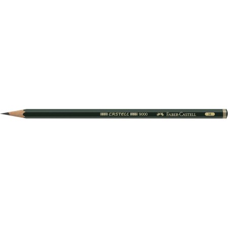 Creion grafit h castell 9000 faber-castell