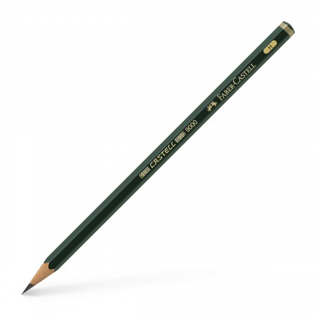 Creion grafit h castell 9000 faber-castell