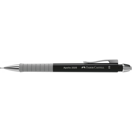 Creion mecanic 0.5mm negru apollo faber-castell