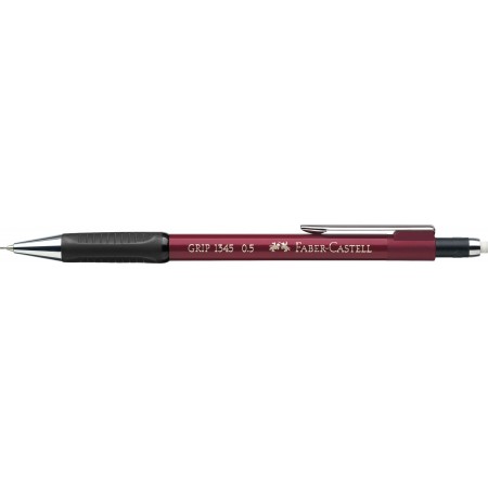 Creion mecanic 0.5mm rosu grip 1345 faber-castell Creion mecanic 0.5mm rosu grip 1345 faber-castell