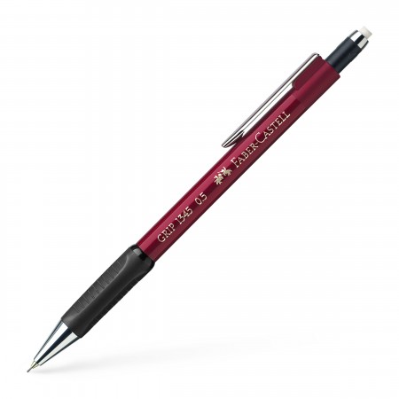 Creion mecanic 0.5mm rosu grip 1345 faber-castell Creion mecanic 0.5mm rosu grip 1345 faber-castell