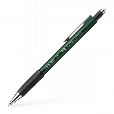 Creion mecanic 0.5mm verde grip 1345 faber-castell Creion mecanic 0.5mm verde grip 1345 faber-castell