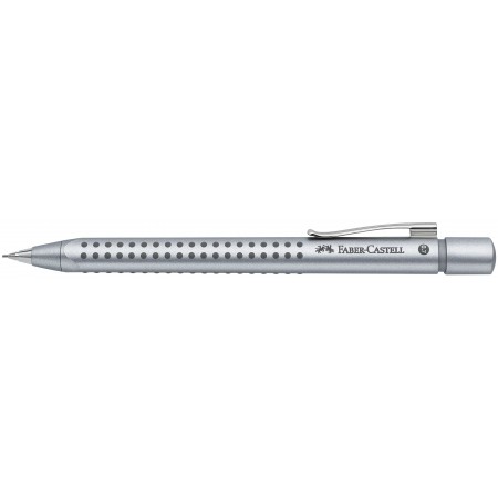 Creion mecanic 0.7mm argintiu grip 2011 faber-castell Creion mecanic 0.7mm argintiu grip 2011 faber-castell