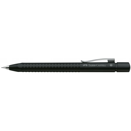 Creion mecanic 0.7mm negru metalizat grip 2011 faber-castell Creion mecanic 0.7mm negru metalizat grip 2011 faber-castell