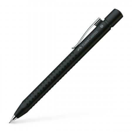 Creion mecanic 0.7mm negru metalizat grip 2011 faber-castell Creion mecanic 0.7mm negru metalizat grip 2011 faber-castell