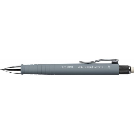 Creion mecanic 0.7mm poly matic gri faber-castell Creion mecanic 0.7mm poly matic gri faber-castell
