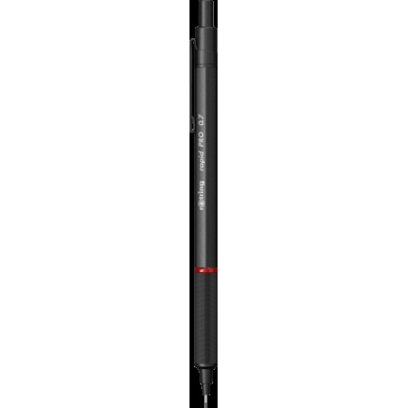 Creion mecanic 0.7mm rapid pro negru rotring