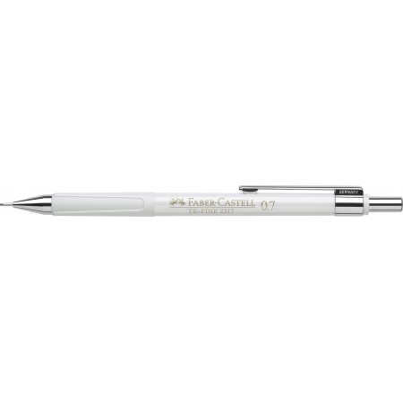 Creion mecanic 0.7mm tk-fine 2317 alb faber-castell