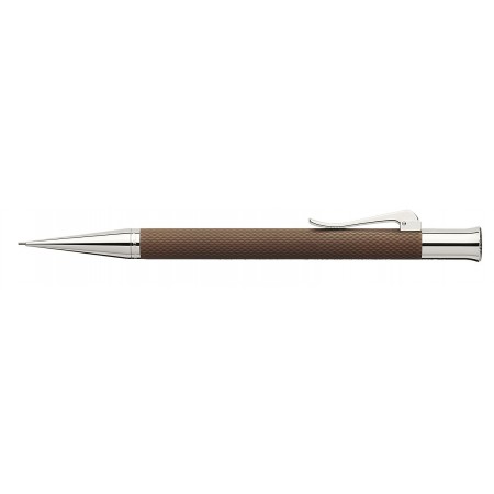 Creion mecanic guilloche maro cognac graf von faber-castell Creion mecanic guilloche maro cognac graf von faber-castell