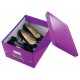 Cutie depozitare medie mov click&store leitz