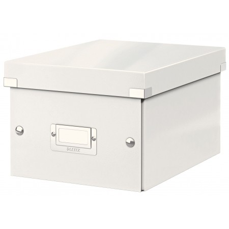 Cutie depozitare mica alba click&store leitz