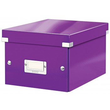 Cutie depozitare mica mov click&store leitz