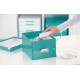 Cutie depozitare mica turcoaz click&store leitz Cutie depozitare mica turcoaz click&store leitz