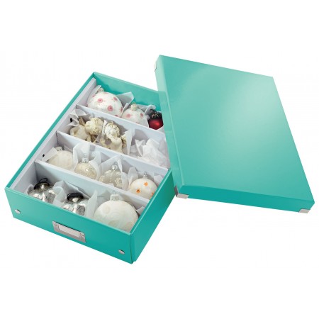 Cutie organizer medie turcoaz click&store leitz