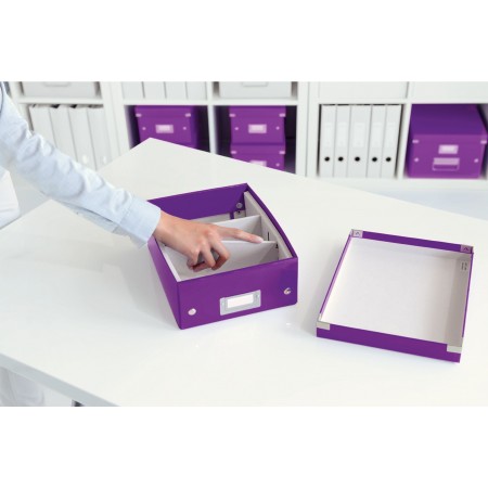 Cutie organizer mica mov click&store leitz