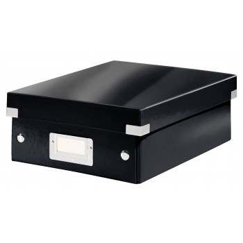 Cutie organizer mica neagra click&store leitz