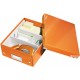 Cutie organizer mica portocalie click & store leitz Cutie organizer mica portocalie click & store leitz