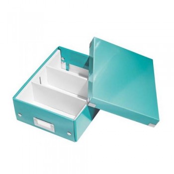 Cutie organizer mica turcoaz click&store leitz Cutie organizer mica turcoaz click&store leitz