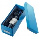 Cutie pentru cd-uri albastra click&store leitz