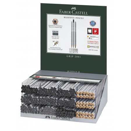 Display 252 buc creion grafit grip 2001 faber-castell
