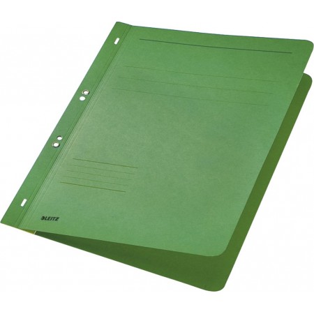 Dosar carton capse 1/1 verde leitz