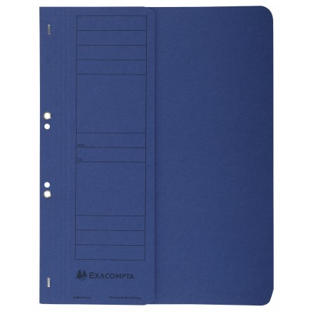 Dosar carton capse 1/2 albastru  exacompta