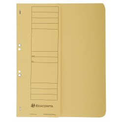 Dosar carton capse 1/2 galben exacompta