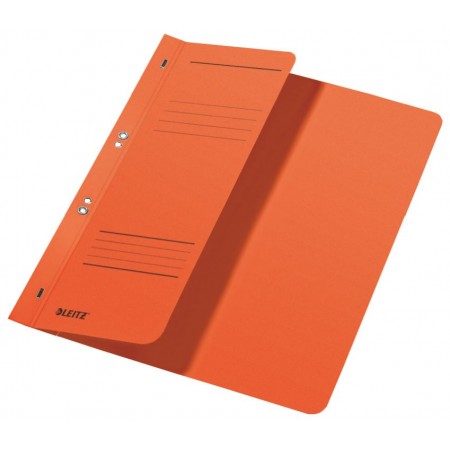 Dosar carton capse 1/2 portocaliu  leitz