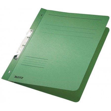 Dosar carton incopciat 1/1 verde leitz