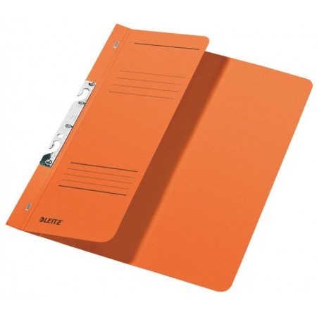 Dosar carton incopciat 1/2 portocaliu leitz