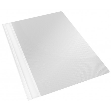Dosar plastic cu sina alb 25/set esselte