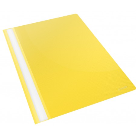 Dosar plastic cu sina galben 25/set esselte