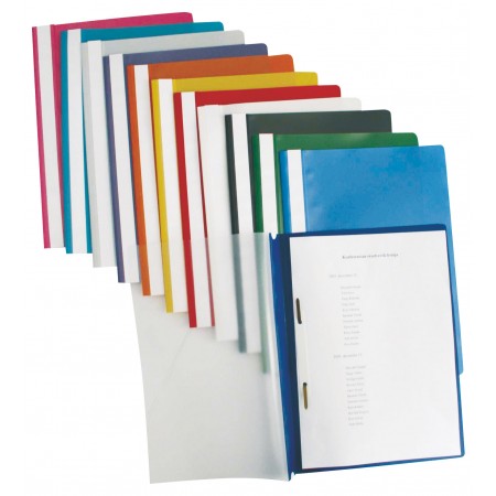 Dosar plastic cu sina gri 25/set esselte