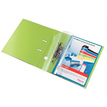 Dosar plastic cu sina si multiperforatii albastru esselte