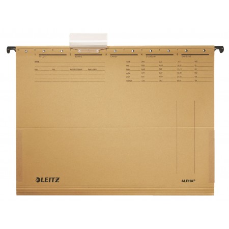 Dosar suspendabil cu burduf natur alpha leitz