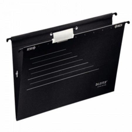 Dosar suspendabil cu burduf negru 5/set alpha active leitz Dosar suspendabil cu burduf negru 5/set alpha active leitz