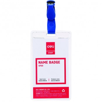 Ecuson vertical cu clips 54*90mm deli