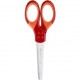 Foarfeca scolara cu protectie grip rosie faber-castell Foarfeca scolara cu protectie grip rosie faber-castell