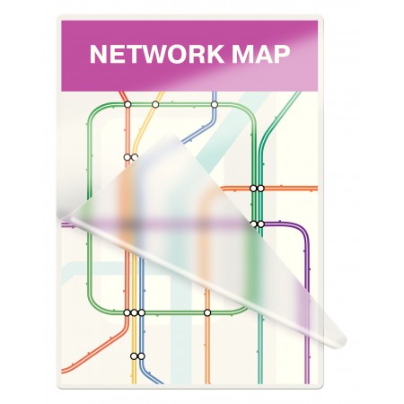 Folie a7 125 microni 100/top leitz