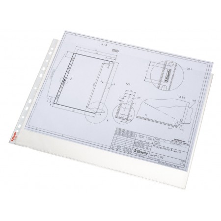 Folie protectie a3 10/set 85 microni esselte