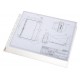 Folie protectie a3 10/set 85 microni esselte