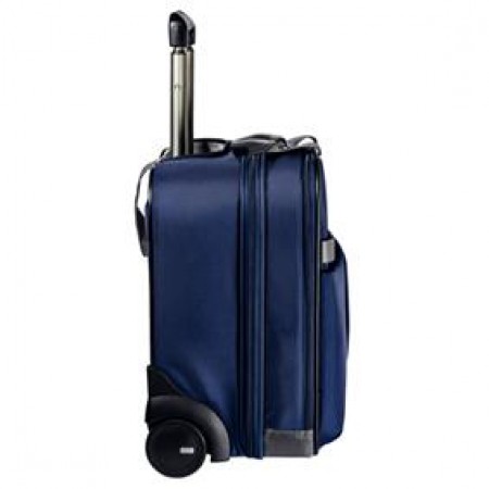Geanta cu 2 rotile albastru-violet smart traveller leitz